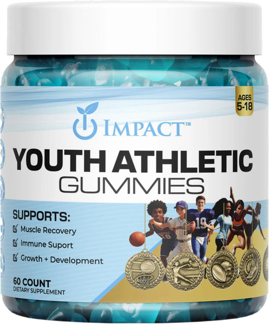 Youth Athletic Gummies – Kids Multivitamin Gummies with Essential Nutrients, Immune & Energy Support, Vegan & Gelatin-Free - PrimeBioHealth - canada supplements