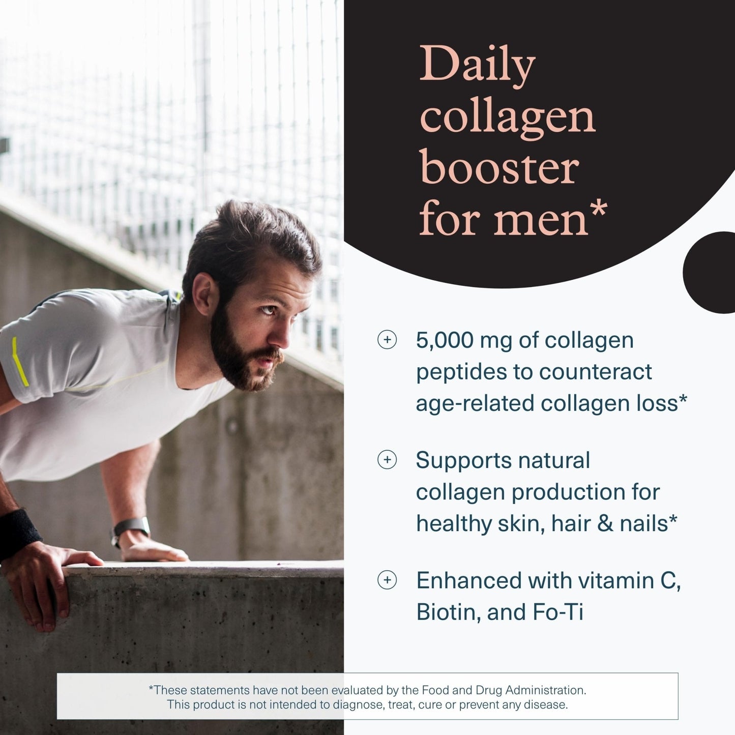 Youtheory Men’s Collagen - 5,000 mg Hydrolyzed Collagen Peptides - with Amino Acids, Vitamin C, & Natural Ingredients - Supports Joint, Muscle, Hair & Nail Health - PrimeBioHealth - canada supplements