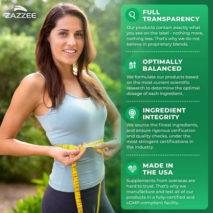 Zazzee USDA Organic Green Tea 20:1 Extract, 50% EGCG, 98% Polyphenols, 80% Catechins, 120 Vegan Capsules, 4 Month Supply, Antioxidant, Metabolism & Energy Support, Non-GMO, All-Natural, Made in USA - PrimeBioHealth - canada supplements